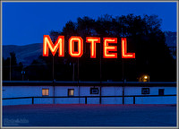 Motel Neon - Highway 50, Nevada