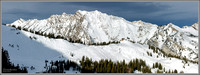 Alta Ski Area - Stormy Sky Panorama