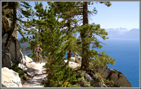 Mountain Biking the Flume Trail - Lake Tahoe