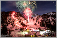 Alta Ski Area New Years Eve Fireworks