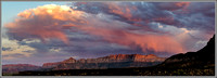 Southern Utah Storm At Sunset