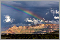 Desert Monsoon Rainbow